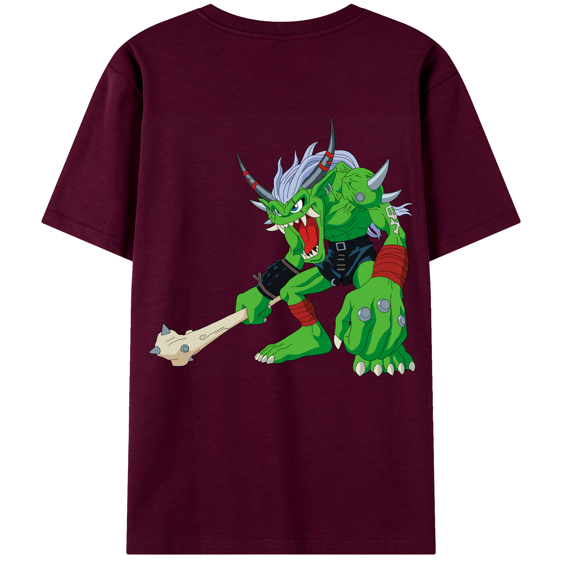 （画像用） Digimon デジタルモンスター/デジモン レディース半袖Tシャツ(バックプリント)